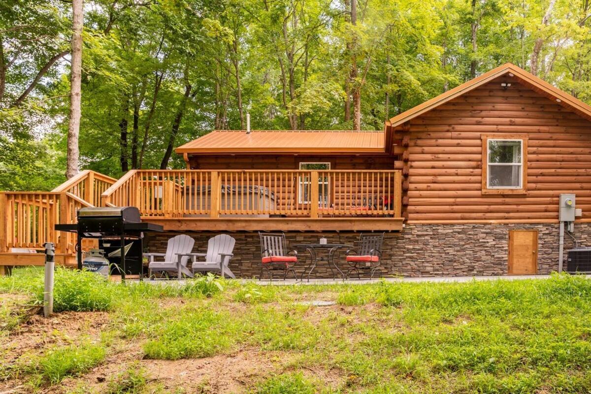 Secluded Wooded Cabin Near The Hocking Hills New Straitsville 외부 사진