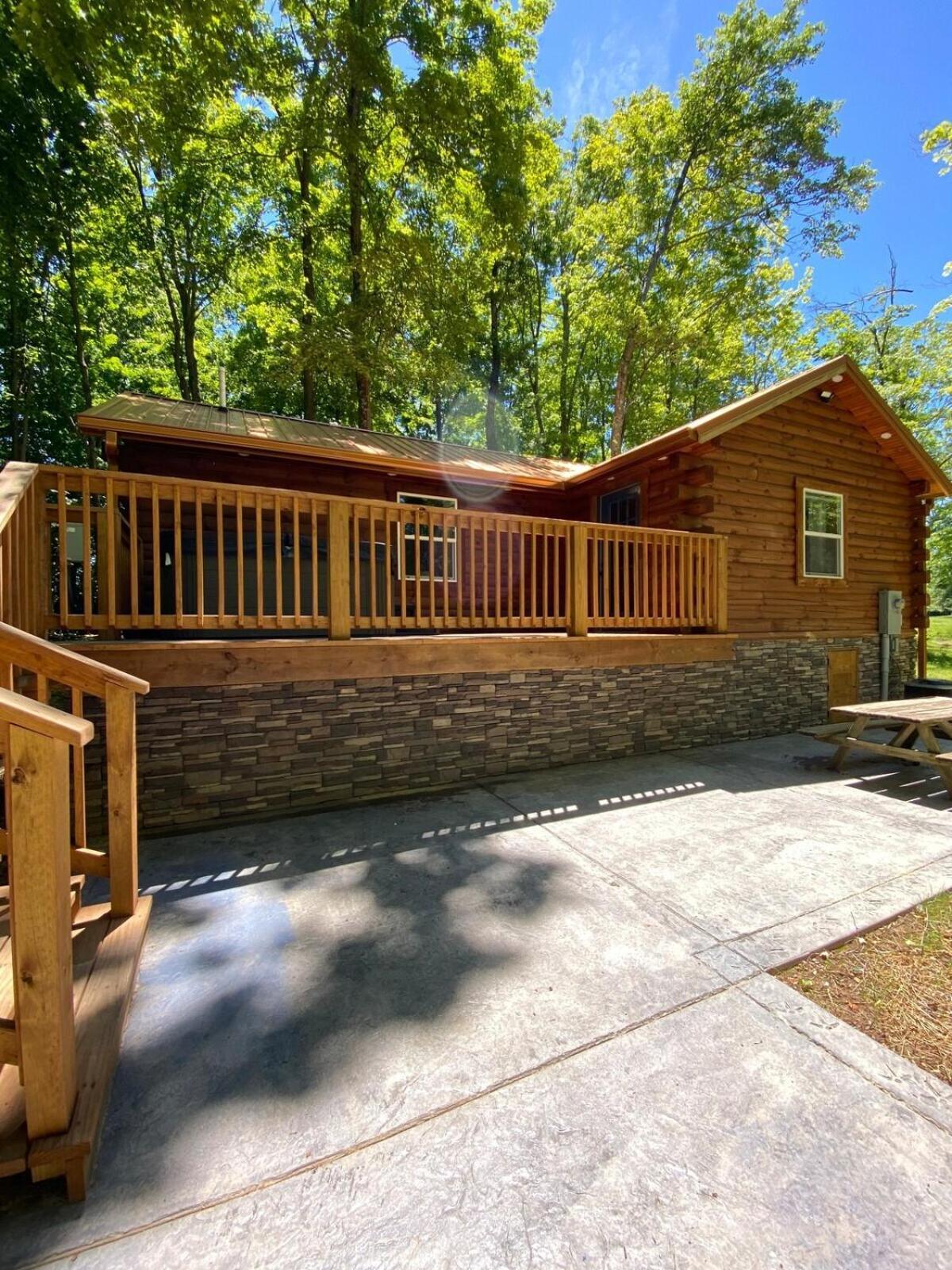 Secluded Wooded Cabin Near The Hocking Hills New Straitsville 외부 사진